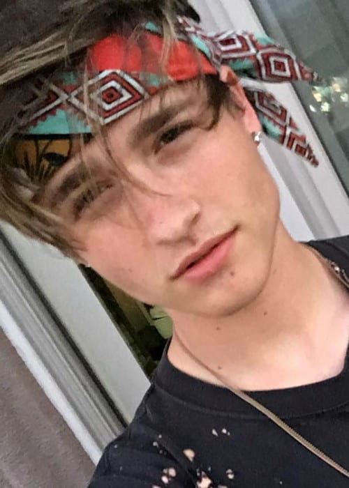 Crawford Collins in an Instagram selfie as seen in June 2016