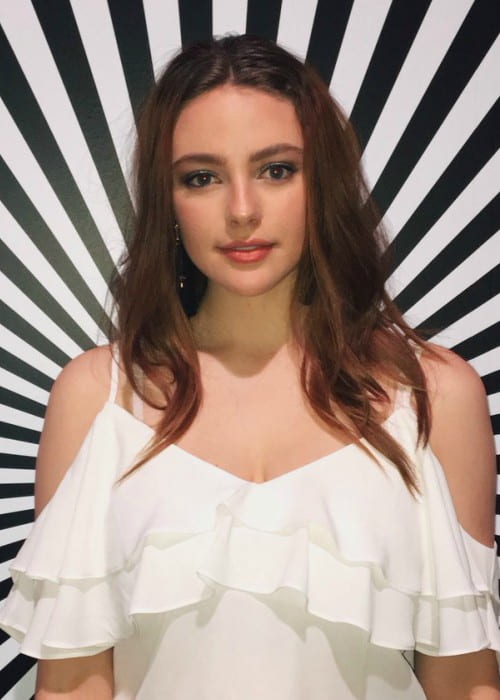 Danielle Rose Russell as seen in May 2018