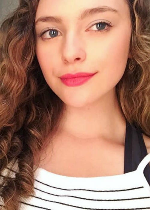 Danielle Rose Russell in an Instagram selfie as seen in April 2017