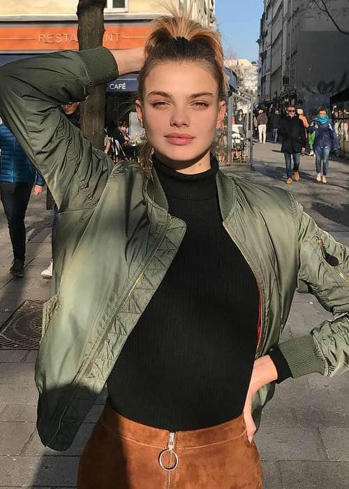 Daria Khlystun as seen in January 2018