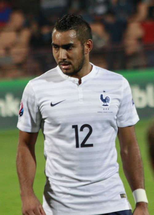 Dimitri Payet during the match between France and Armenia in 2014