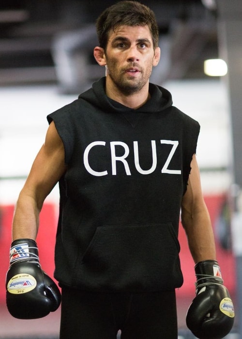 Dominick Cruz at Alliance MMA Gym in August 2018
