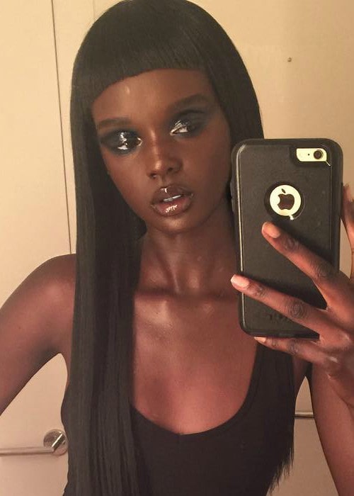 Duckie Thot in a selfie in July 2017