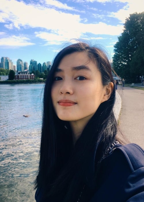 Estelle Chen as seen at Vancouver, British Columbia in June 2018