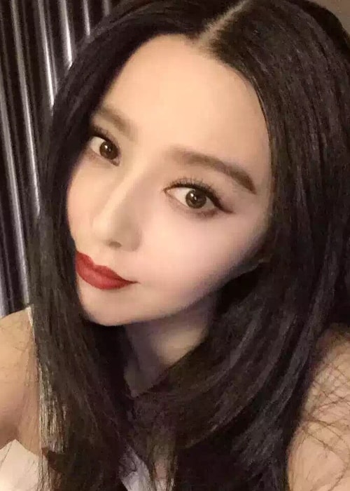 Fan Bingbing in a selfie in September 2015