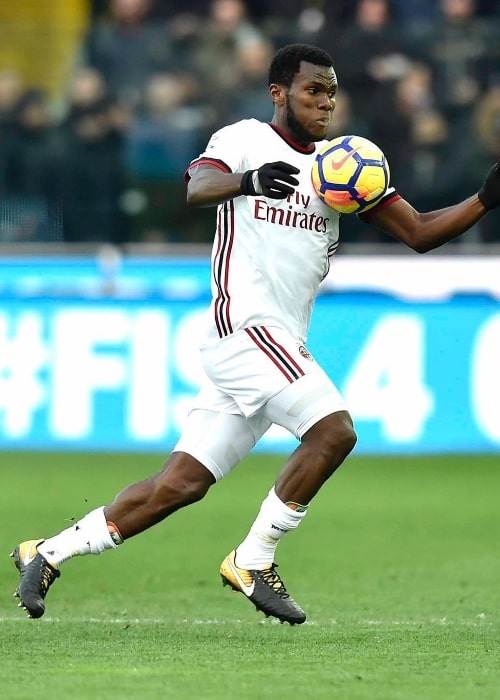 Franck Kessié as seen during an away-match in February 2018