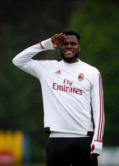 Franck Kessié as seen in May 2018