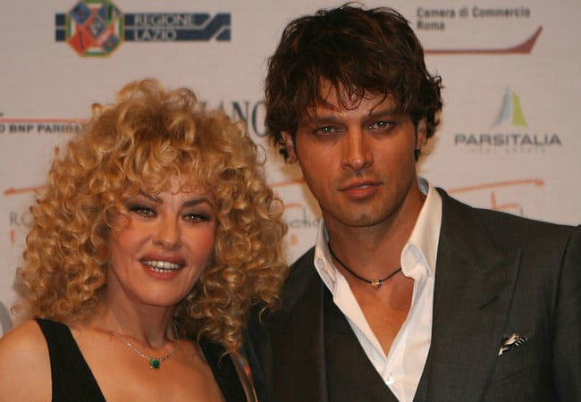 Gabriel Garko and Eva Grimaldi as seen in July 2009