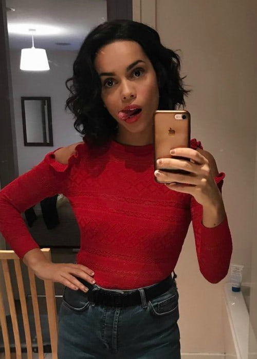 Georgina Campbell as seen in October 2017