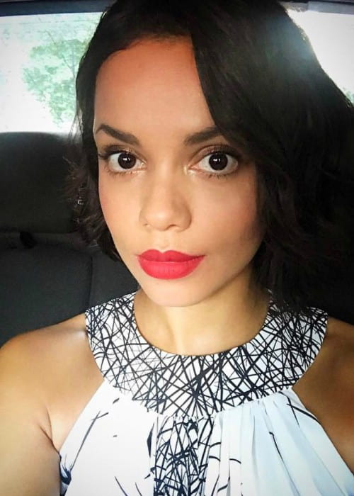 Georgina Campbell in a selfie in September 2017