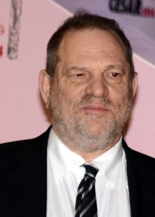 Harvey Weinstein at the César Awards ceremony in Paris in February 2014