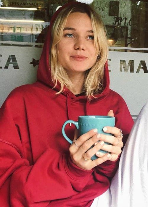 Immy Waterhouse in an Instagram post as seen in August 2018