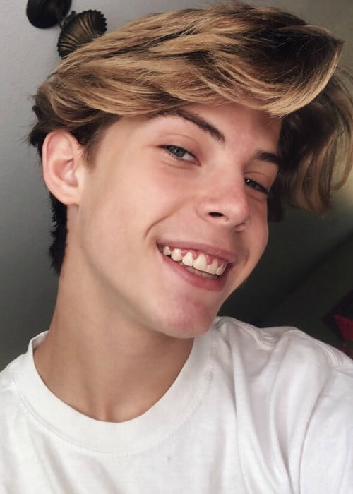 Jason Waud in an Instagram selfie as seen in August 2018