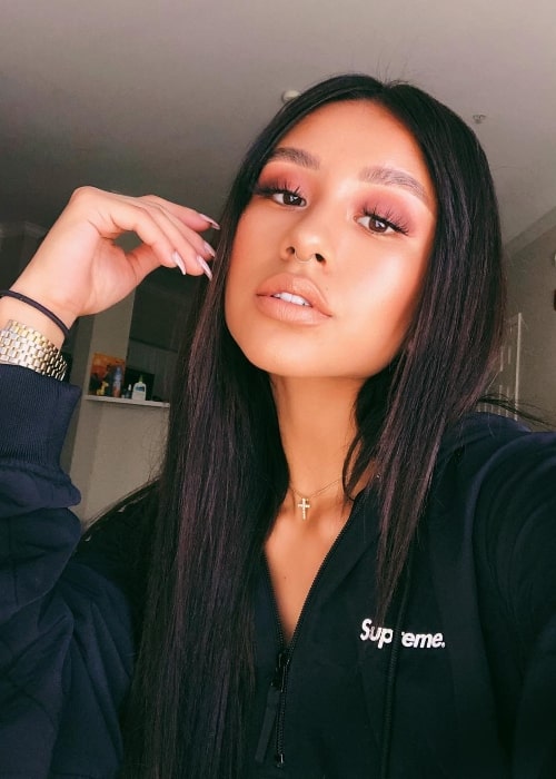 Jazmin Gonzalez in a selfie in September 2018