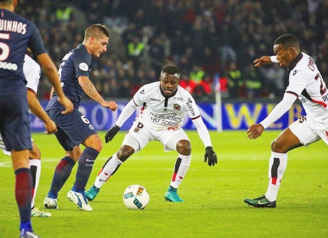 Jean Michaël Seri as seen in December 2016