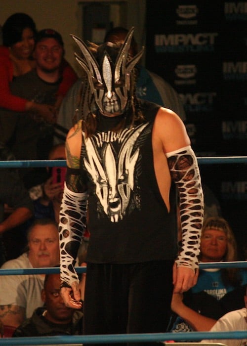 Jeff Hardy in his Willow persona at the TNA IMPACT house show in 2014