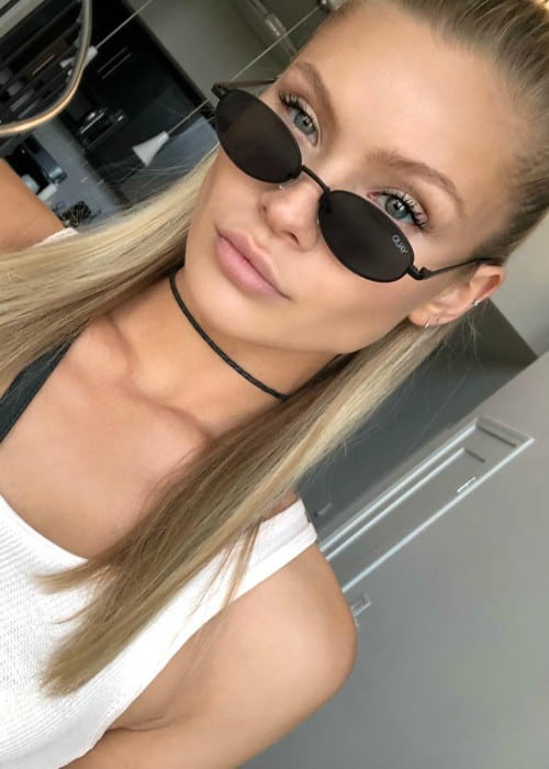 Josie Canseco in a selfie in June 2018