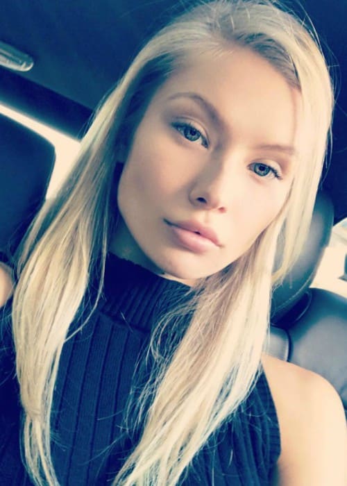 Josie Canseco in an Instagram selfie as seen in August 2017