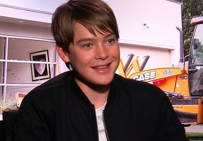 Judah Lewis during an interview as seen in March 2016