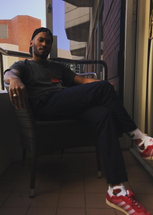 Kaytranada pictured in Perth, Western Australia in December 2017