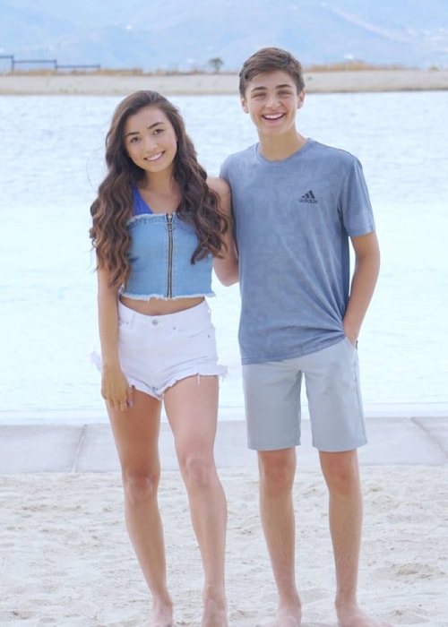 Kelsey Leon as seen with Asher Angel