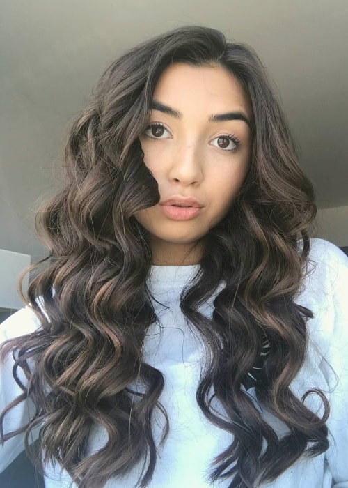 Kelsey Leon in a Sunday-selfie in September 2018