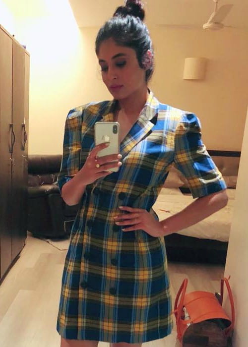 Kritika Kamra in a selfie as seen in June 2018