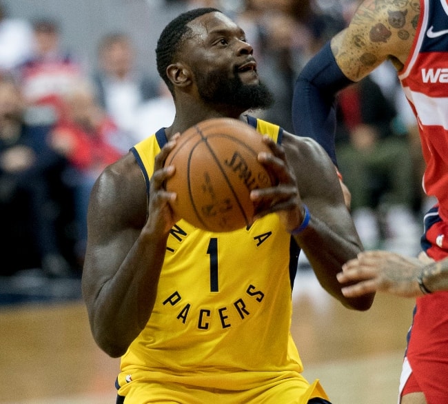 Lance Stephenson as seen in March 2018