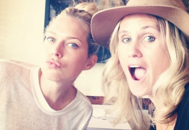 Lexi VonderLieth (Right) and Erin Foster as seen in April 2015