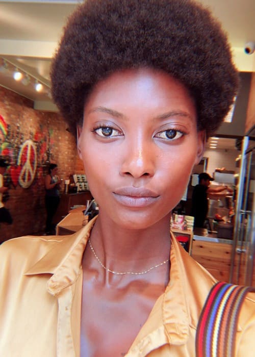 Mame Camara in an Instagram selfie as seen in September 2018