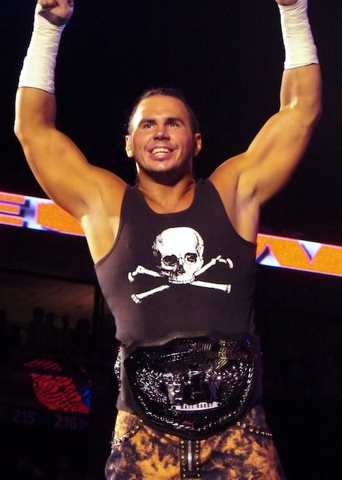 Matt Hardy at an ECW taping in 2008