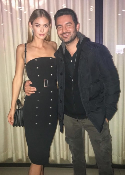 Megan Williams with Ali Kavoussi in November 2017