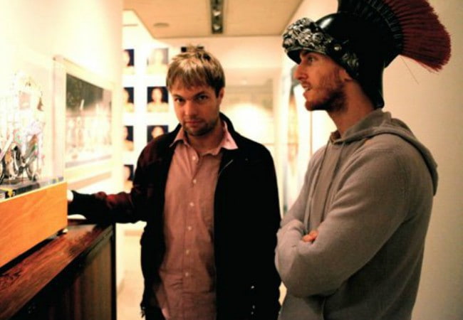 Mickey Madden (Left) and Jesse Carmichael as seen in 2012