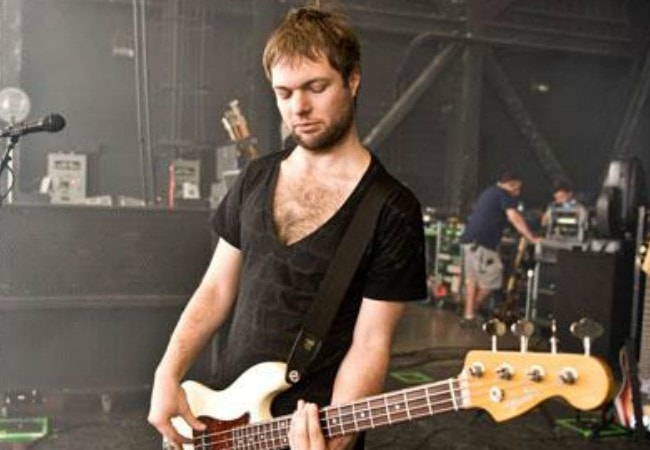 Mickey Madden during a performance as seen in January 2012