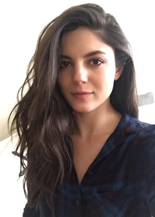 Monica Barbaro in a selfie in May 2016