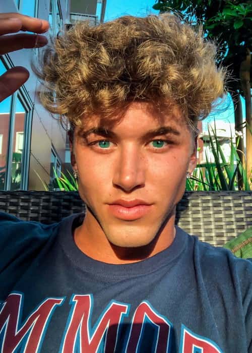Nate Garner in an Instagram selfie as seen in July 2018