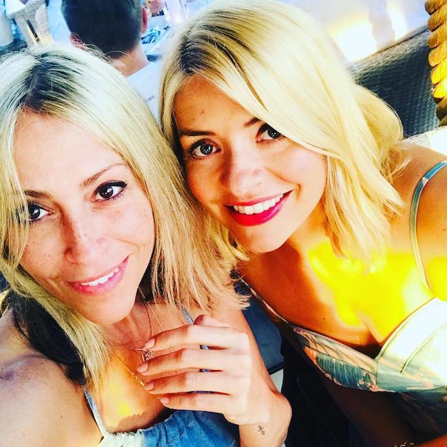 Nicole Appleton with Holly Willoughby (Right) in June 2018