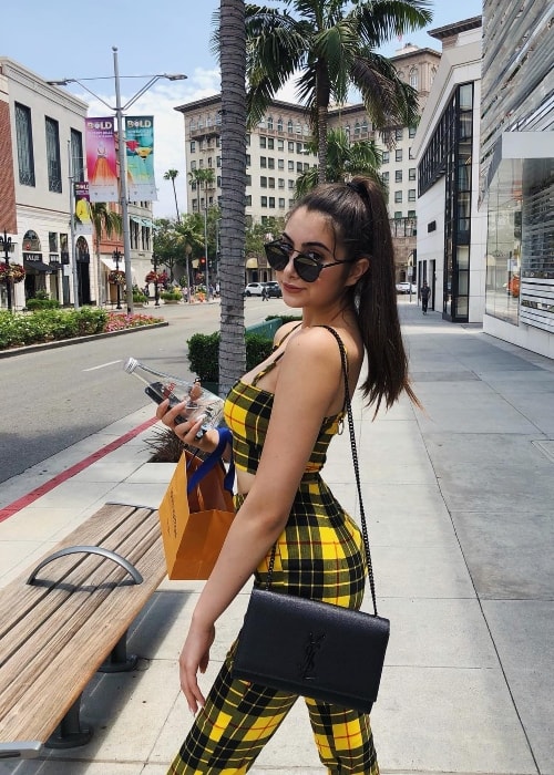 Nicolette Gray at Rodeo Drive during a mini-shopping day in July 2018