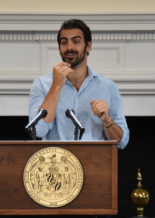 Nyle DiMarco during the Citation Presentation at Maryland State House, 100 State Circle, Governor’s Reception Room in September 2016