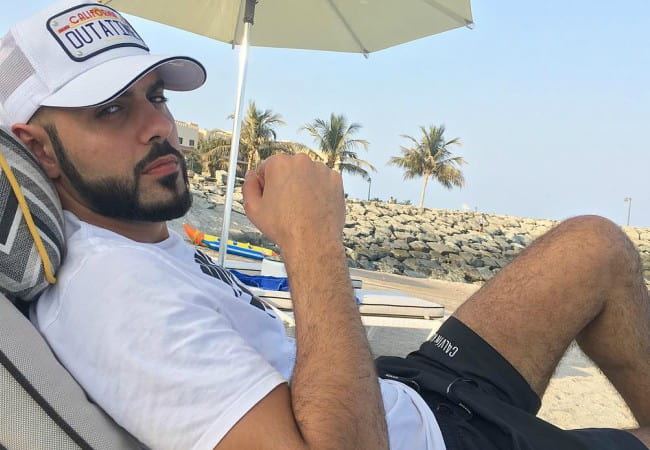 Omar Borkan Al Gala in an Instagram post in October 2017