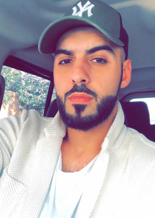 Omar Borkan Al Gala in an Instagram selfie as seen in June 2018