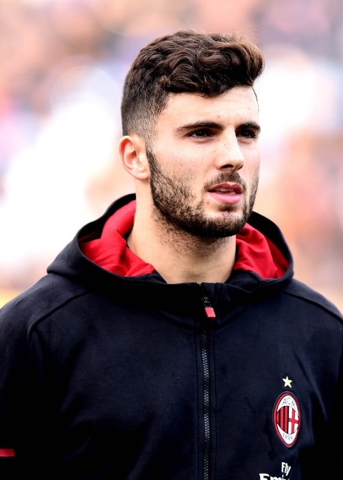 Patrick Cutrone as seen in February 2018