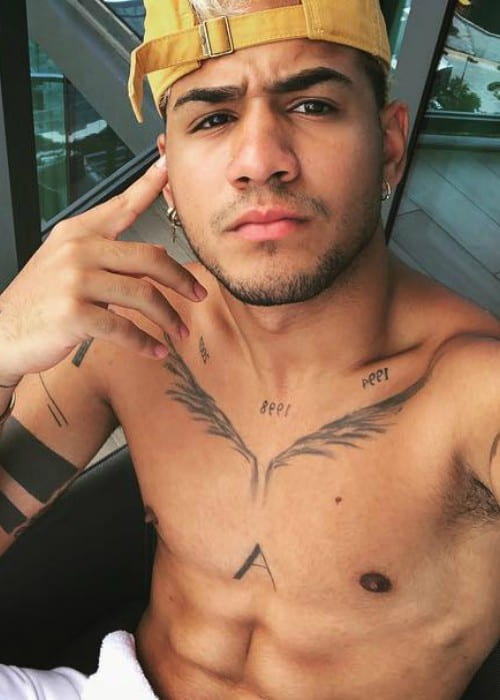 Richard Camacho in an Instagram selfie as seen in July 2018