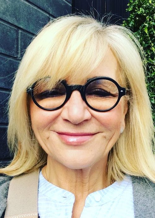 Sally Morgan in an Instagram selfie in April 2018