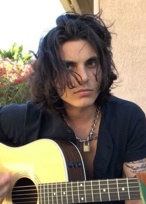 Samuel Larsen as seen in June 2018