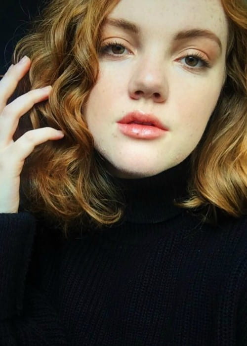 Shannon Purser in a selfie in November 2017