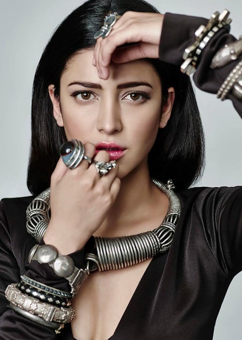 Shruti Haasan as seen in May 2007