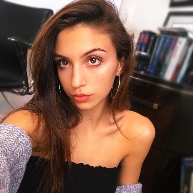 Tessa Renée in a selfie in November 2017