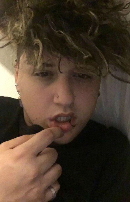Timmy Connors in a selfie in January 2018