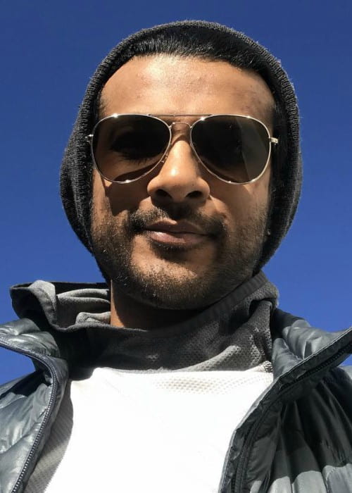 Utkarsh Ambudkar in a selfie in August 2018